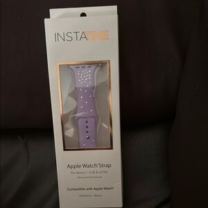 Purple Sporty Silicone Watch Band